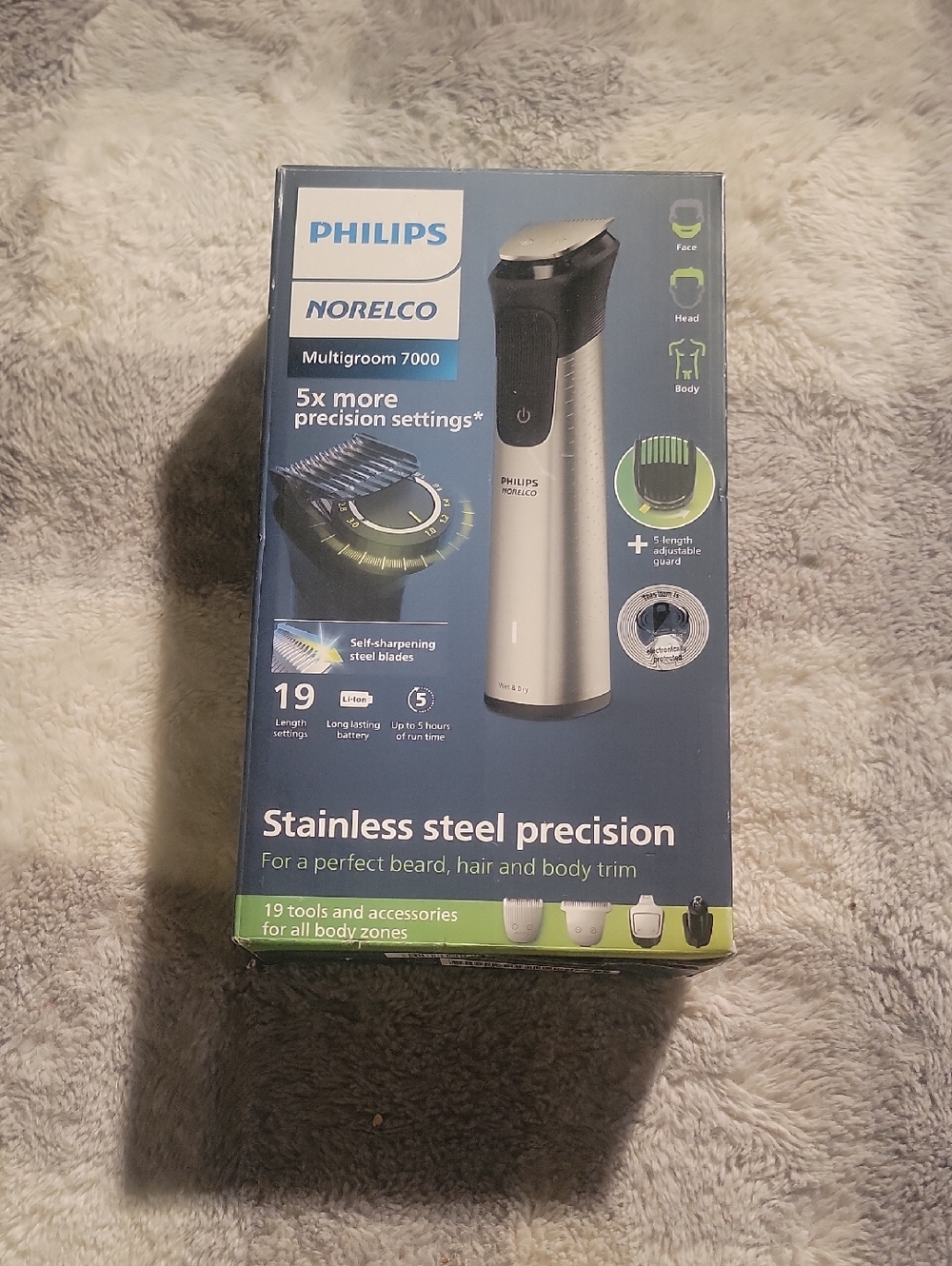 Philips Beard Hair Body Trimdr Multigroom 7000